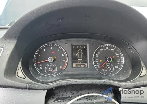 2012 Volkswagen Passat Se z USA, uszkodzony, nr VIN 1VWBH7A32CC049770